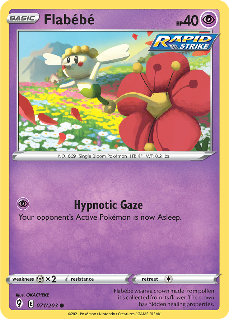 Flabébé (Reverse Holo)