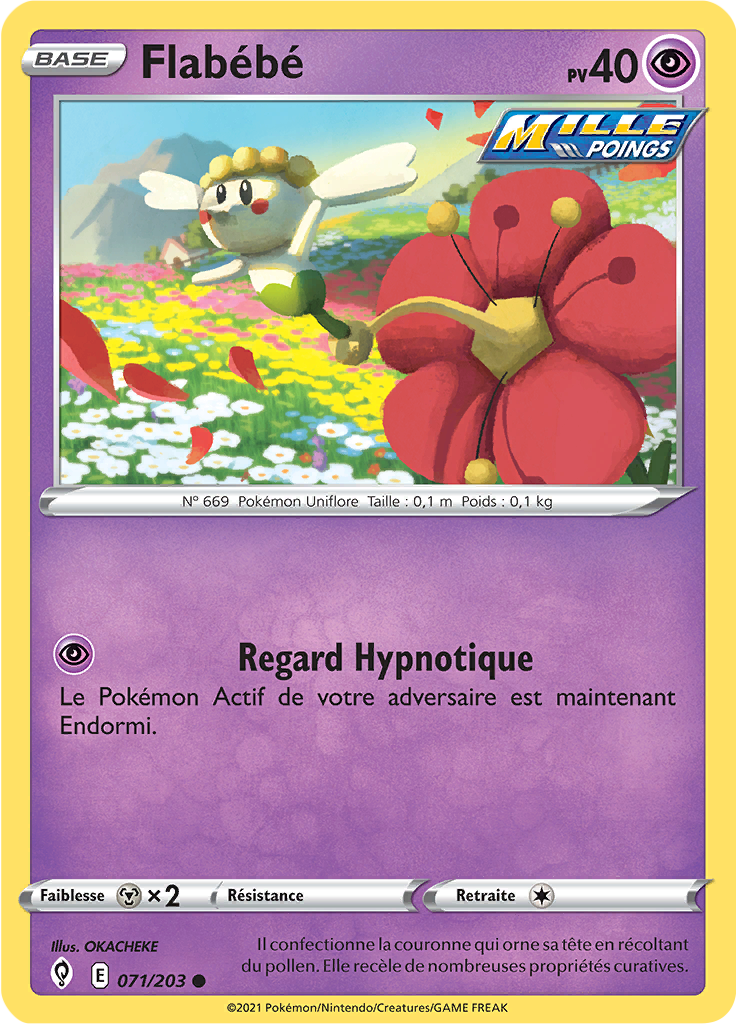 Flabébé (Reverse Holo)