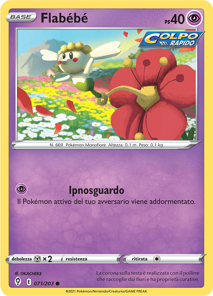 Flabébé (Reverse Holo)