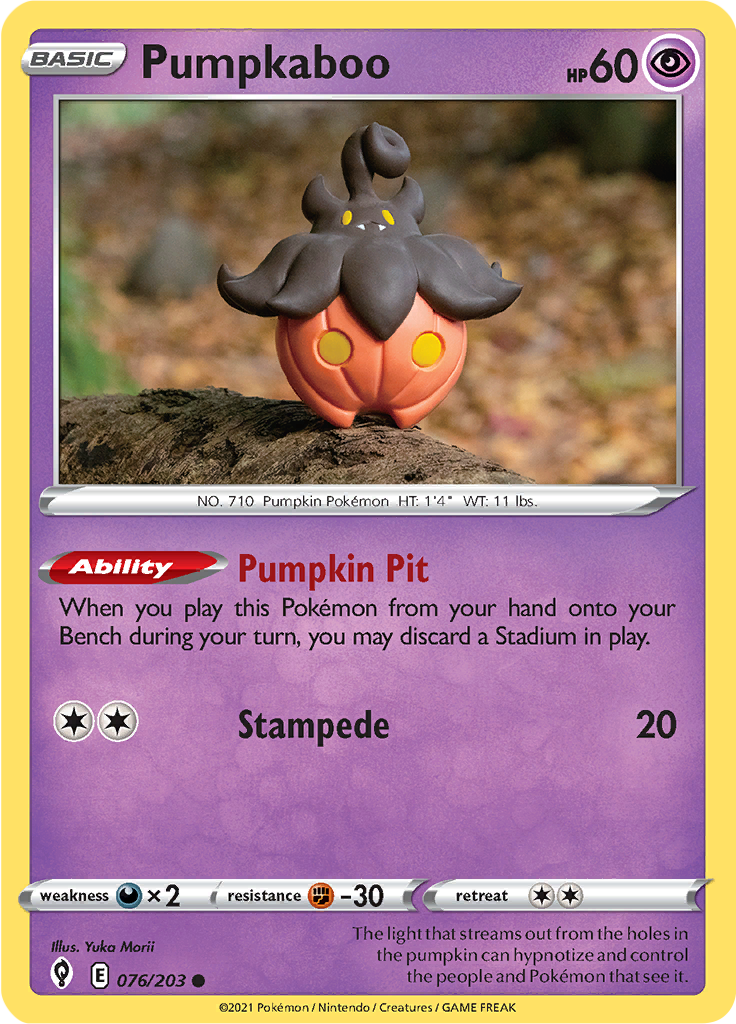 Pumpkaboo (Reverse Holo)