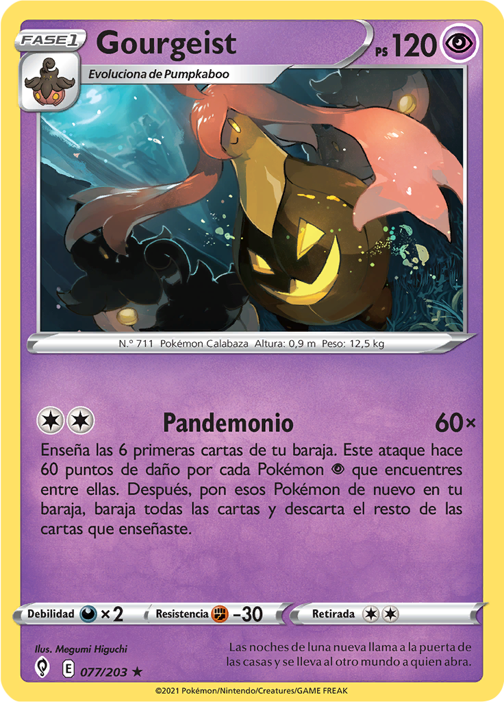 Gourgeist (Reverse Holo)