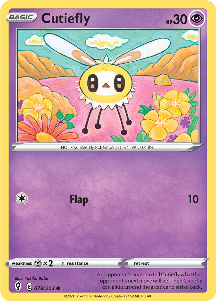 Cutiefly (Reverse Holo)