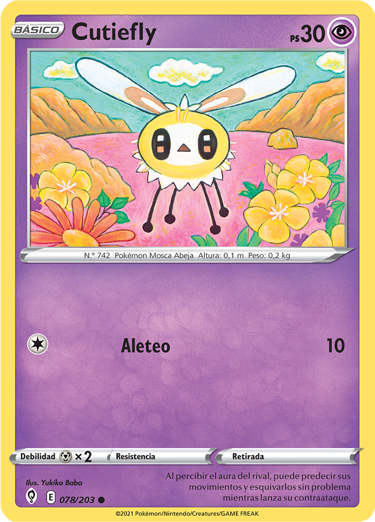 Cutiefly (Reverse Holo)