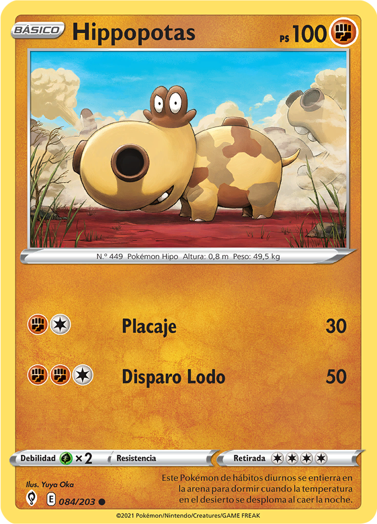 Hippopotas (Reverse Holo)