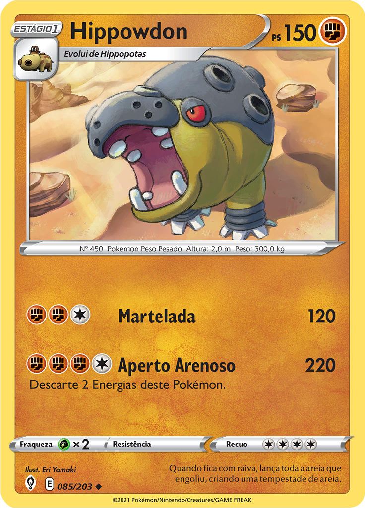 Hippowdon (Reverse Holo)