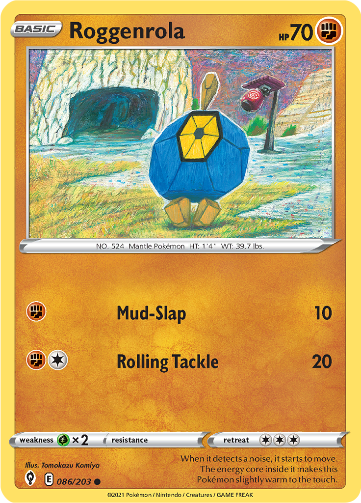 Roggenrola (Reverse Holo)