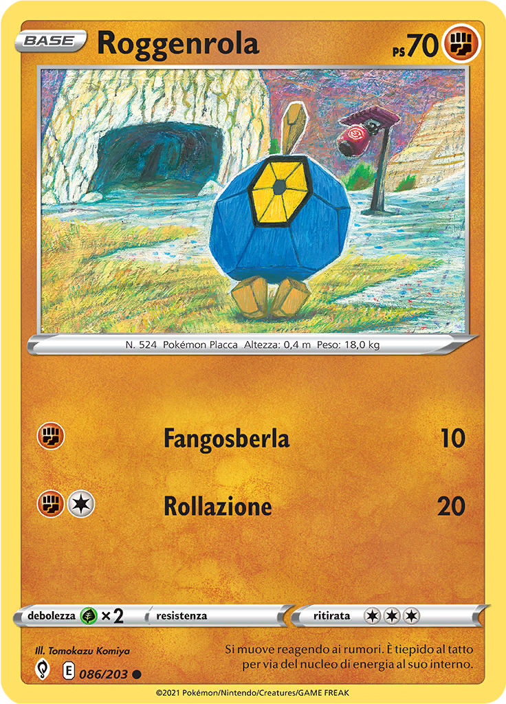 Roggenrola (Reverse Holo)