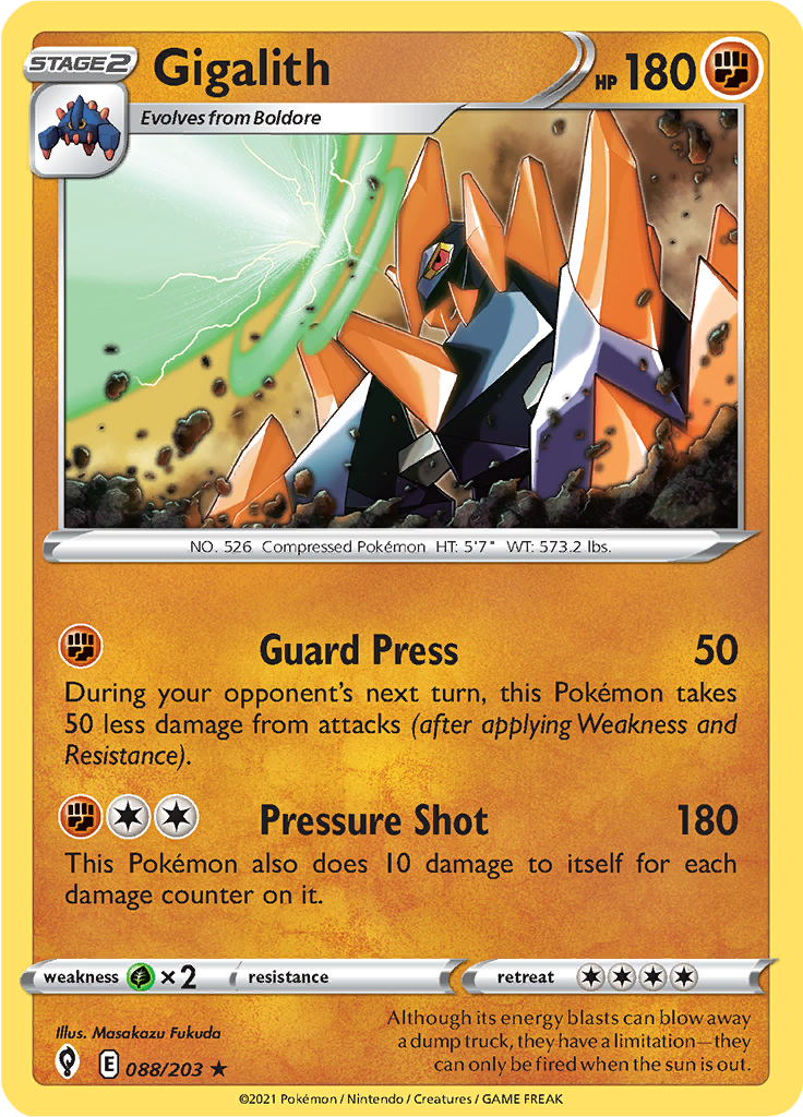 Gigalith (Reverse Holo)