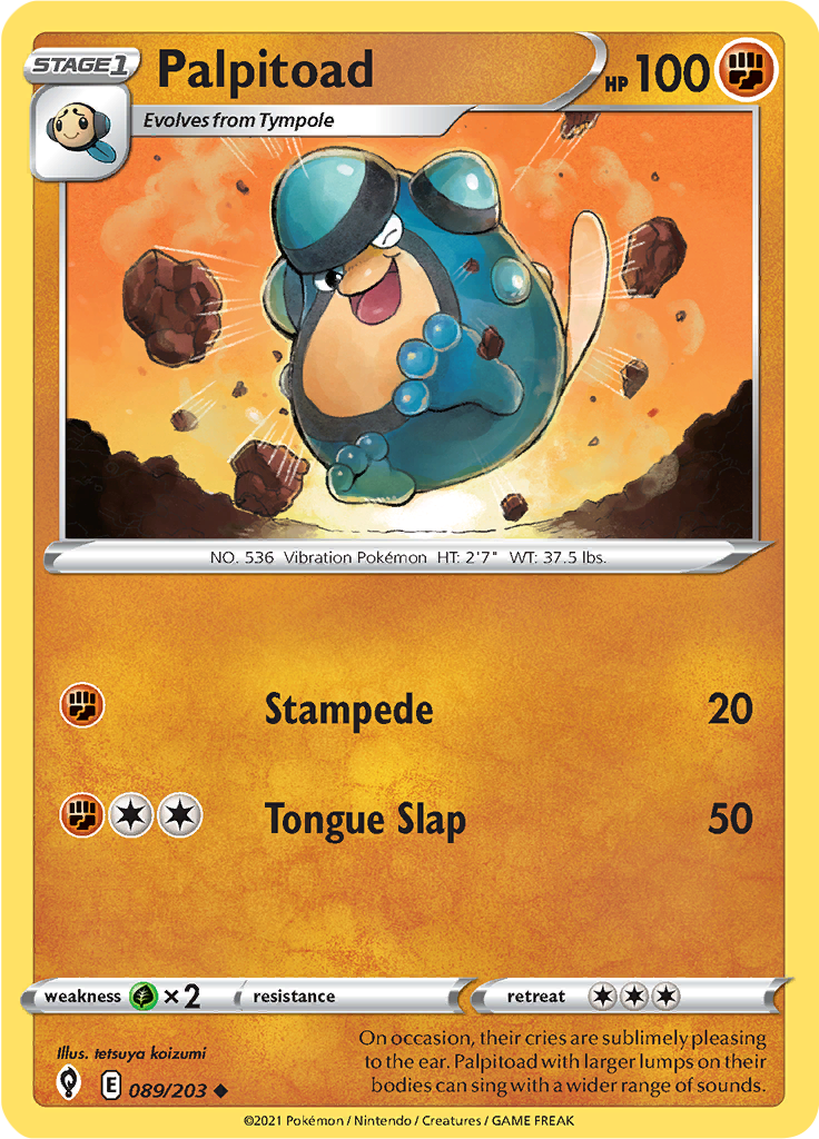 Palpitoad (Reverse Holo)