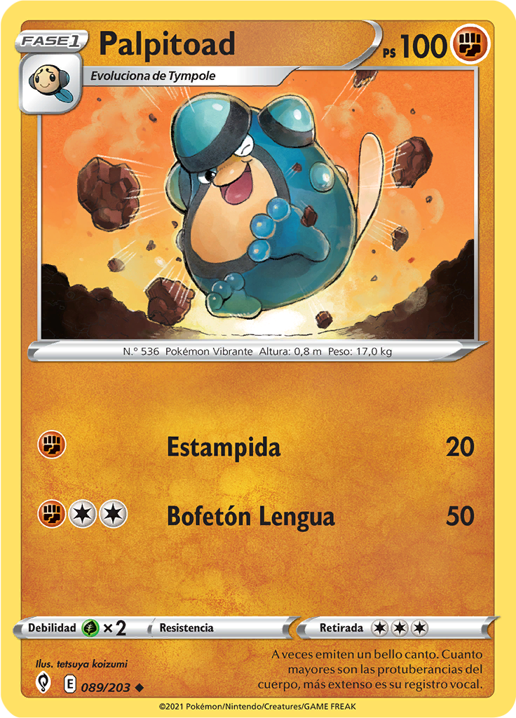 Palpitoad (Reverse Holo)
