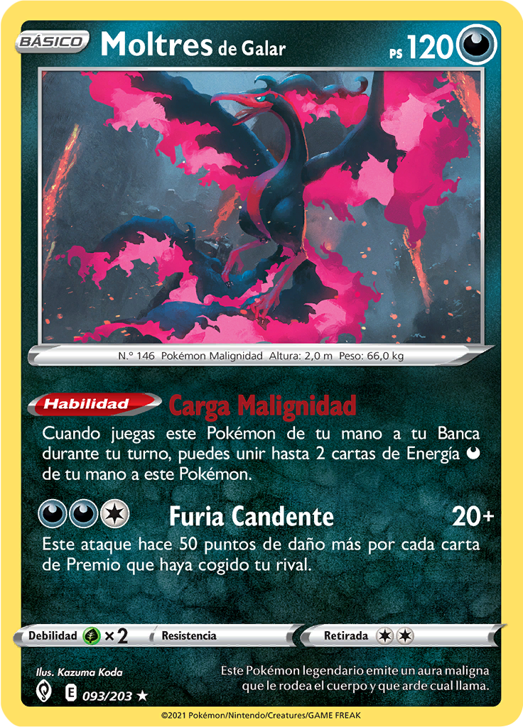 Moltres de Galar