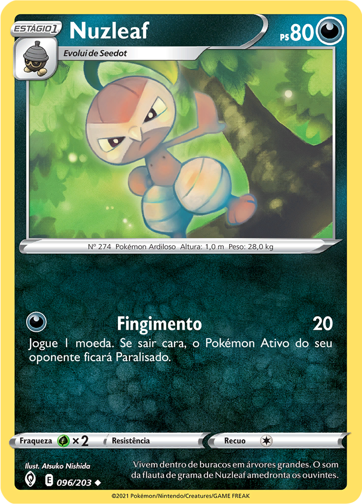 Nuzleaf (Reverse Holo)