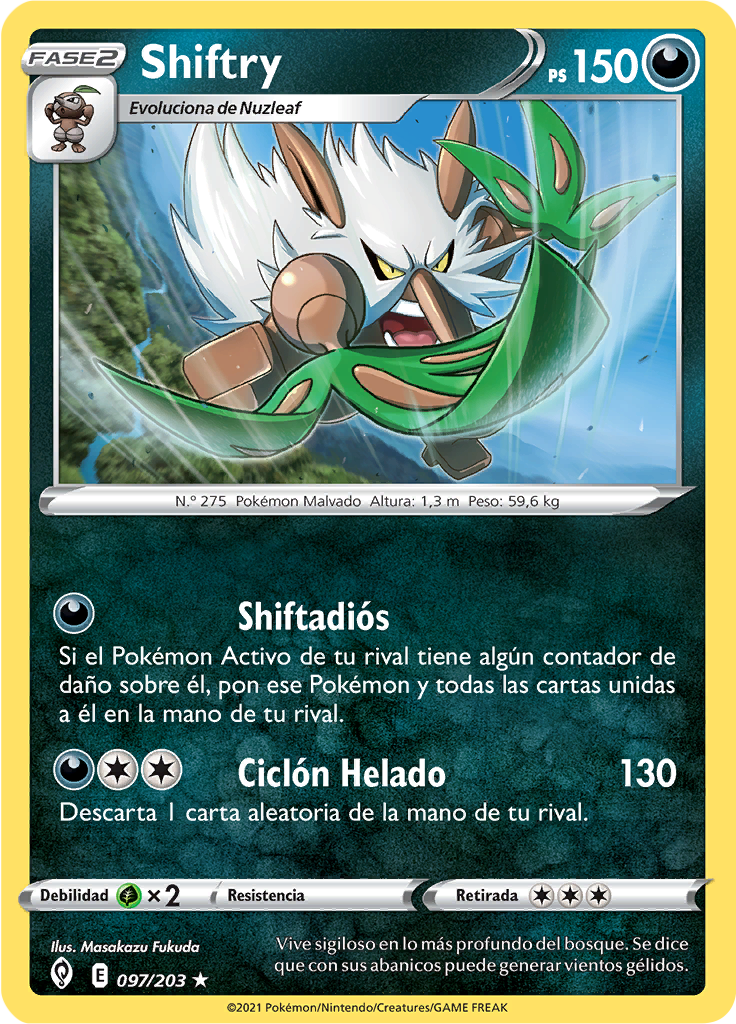 Shiftry (Reverse Holo)