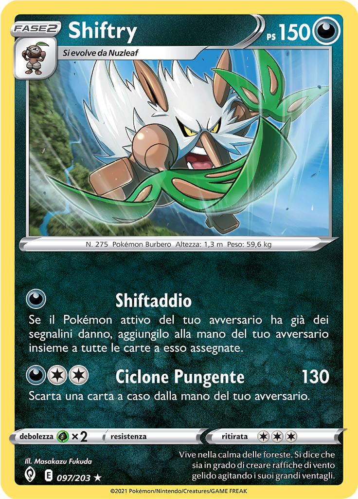 Shiftry (Reverse Holo)