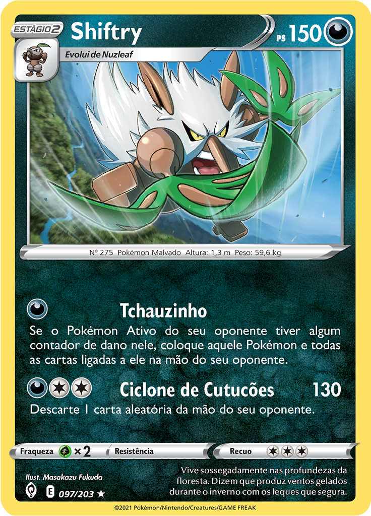 Shiftry (Reverse Holo)