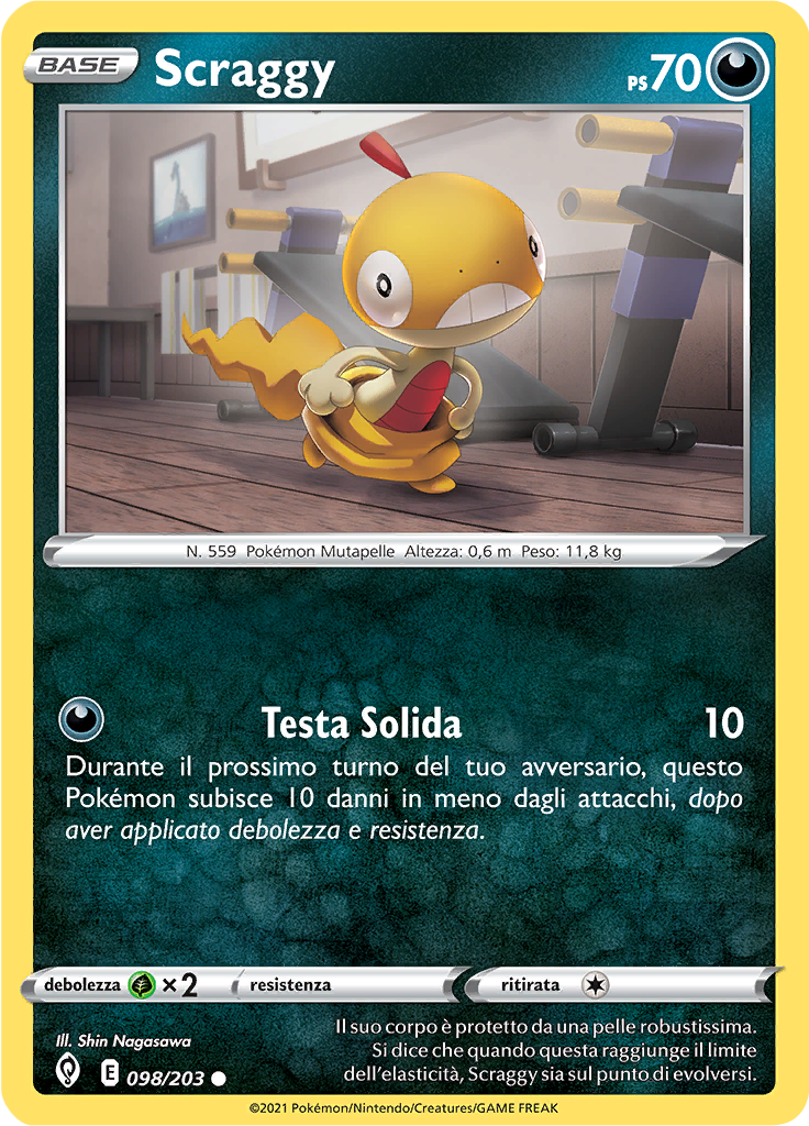 Scraggy (Reverse Holo)