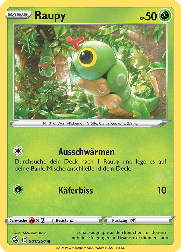 Raupy (Reverse Holo)