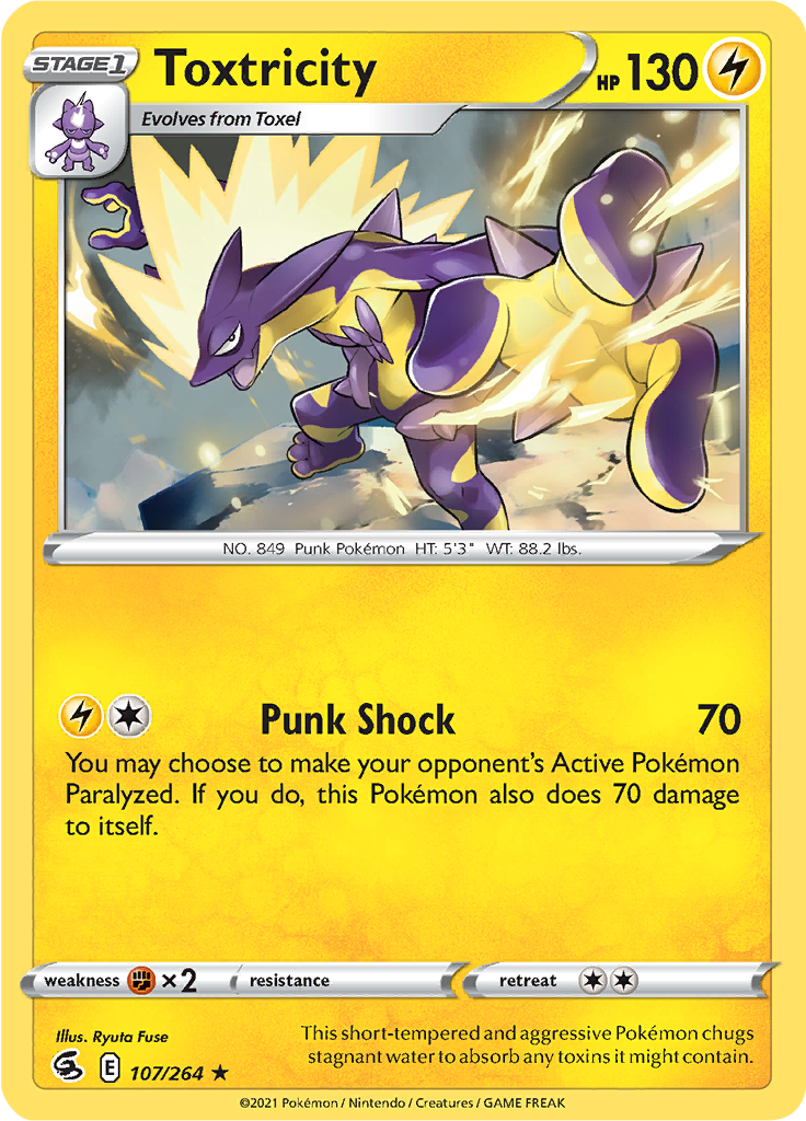 Toxtricity (Reverse Holo)