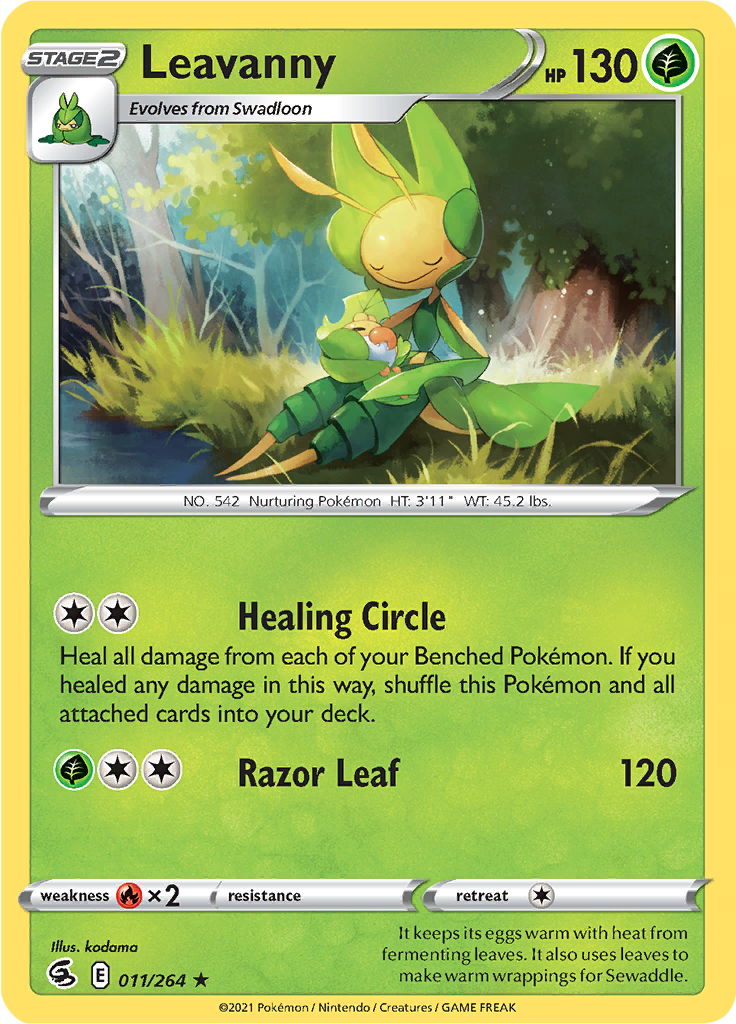 Leavanny (Reverse Holo)