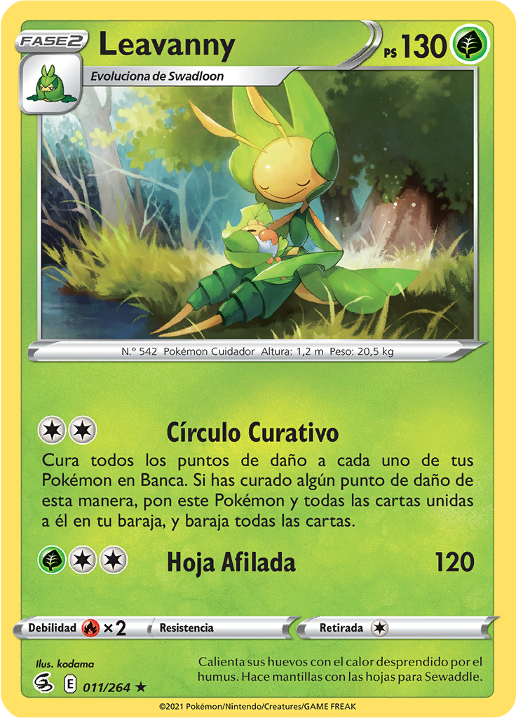 Leavanny (Reverse Holo)