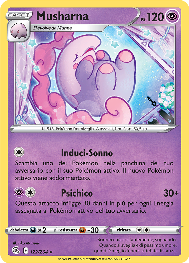 Musharna (Reverse Holo)