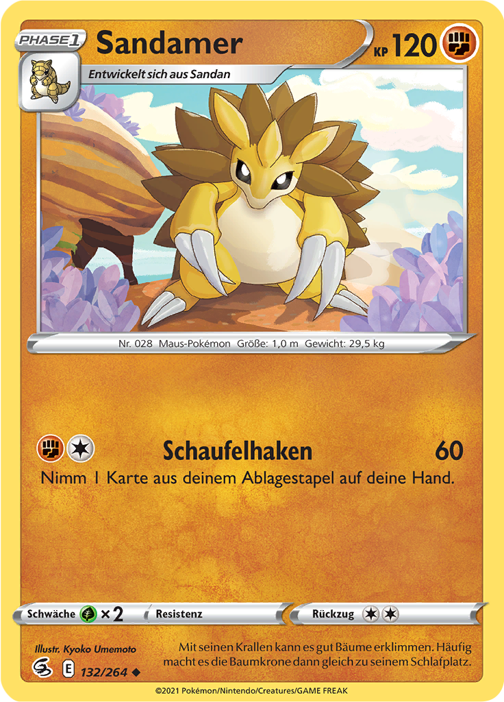 Sandamer (Reverse Holo)
