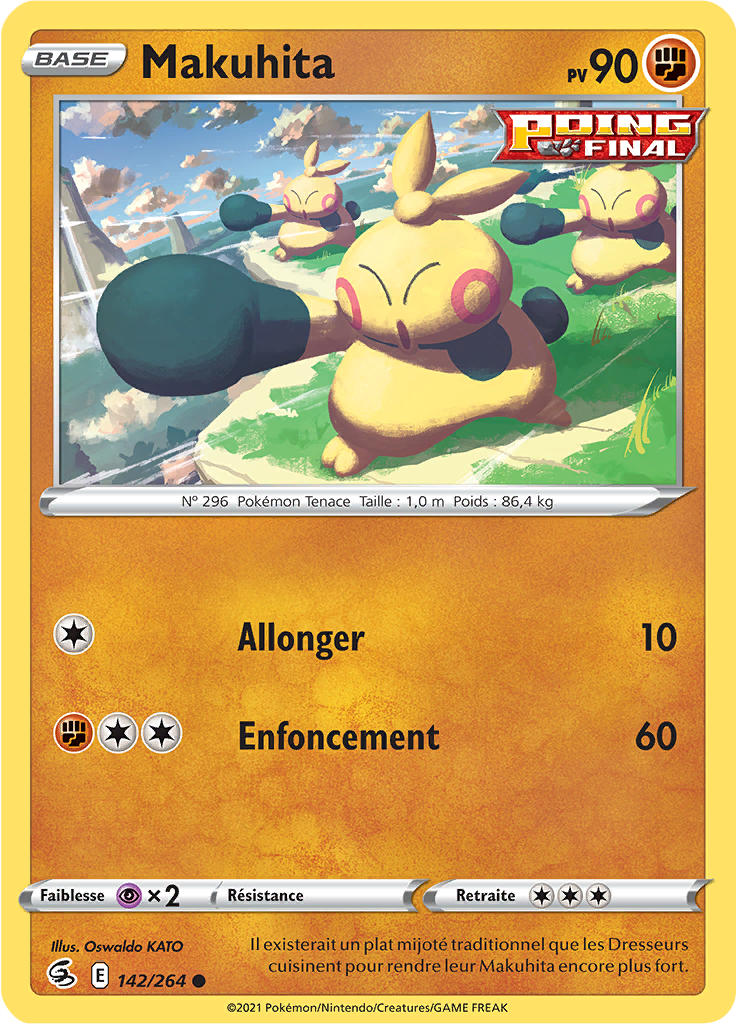 Makuhita (Reverse Holo)