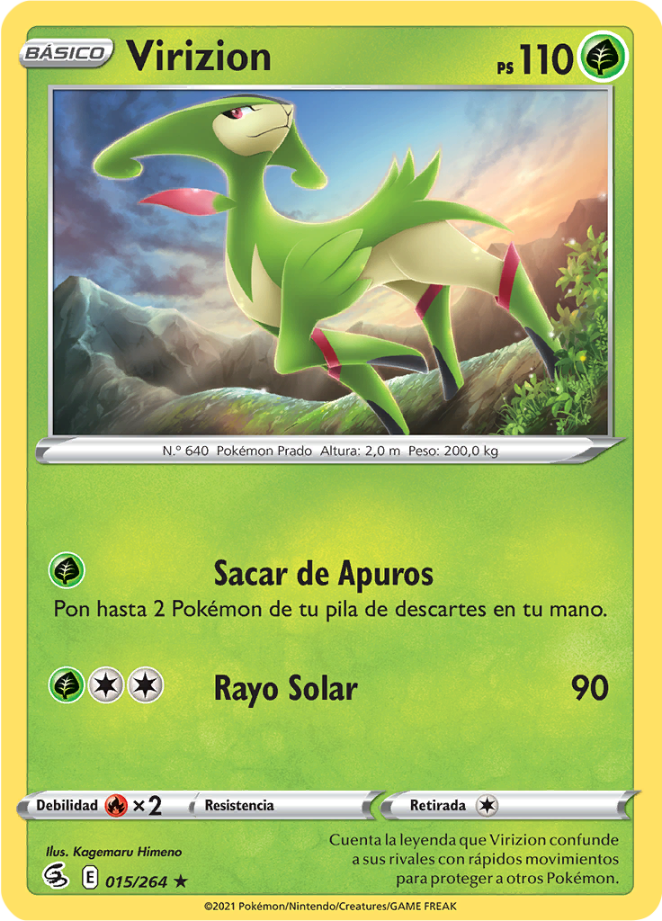 Virizion (Reverse Holo)