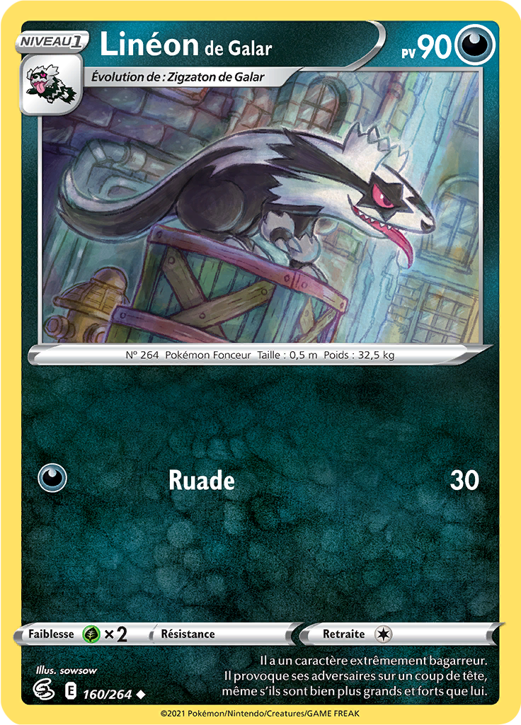 Linéon de Galar (Reverse Holo)