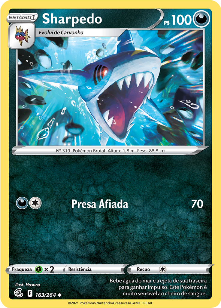 Sharpedo (Reverse Holo)
