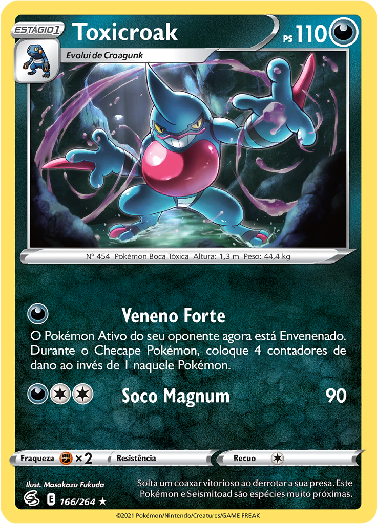Toxicroak (Reverse Holo)