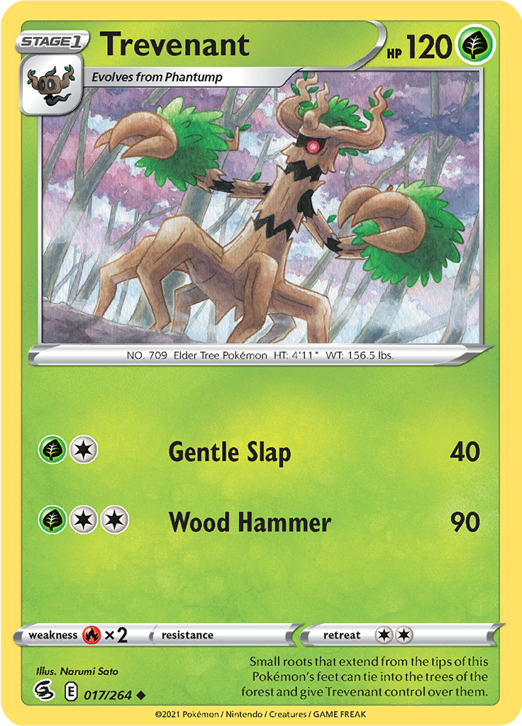 Trevenant (Reverse Holo)