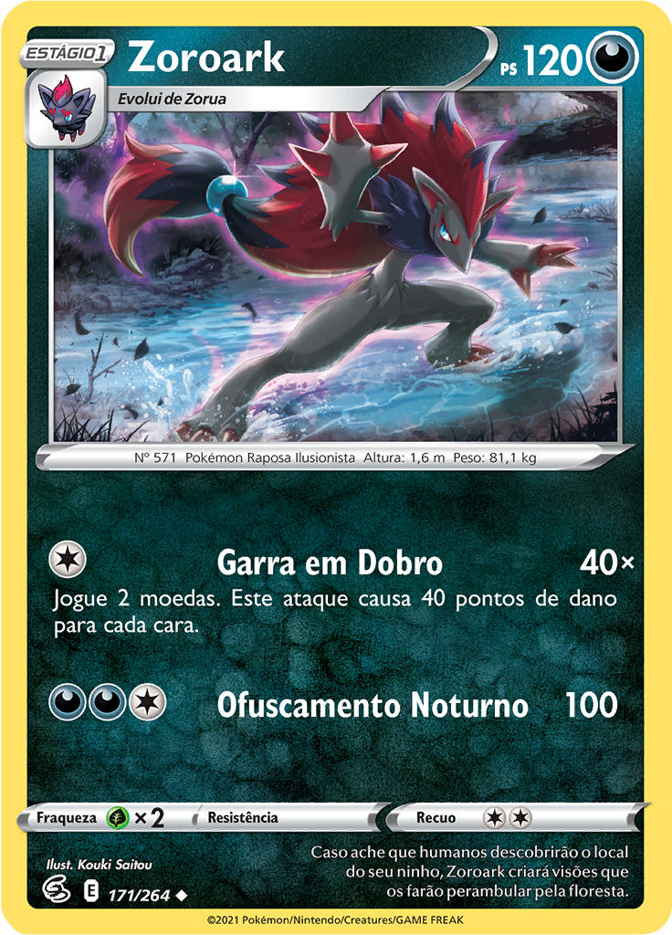 Zoroark (Reverse Holo)