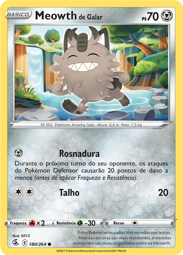Meowth de Galar (Reverse Holo)