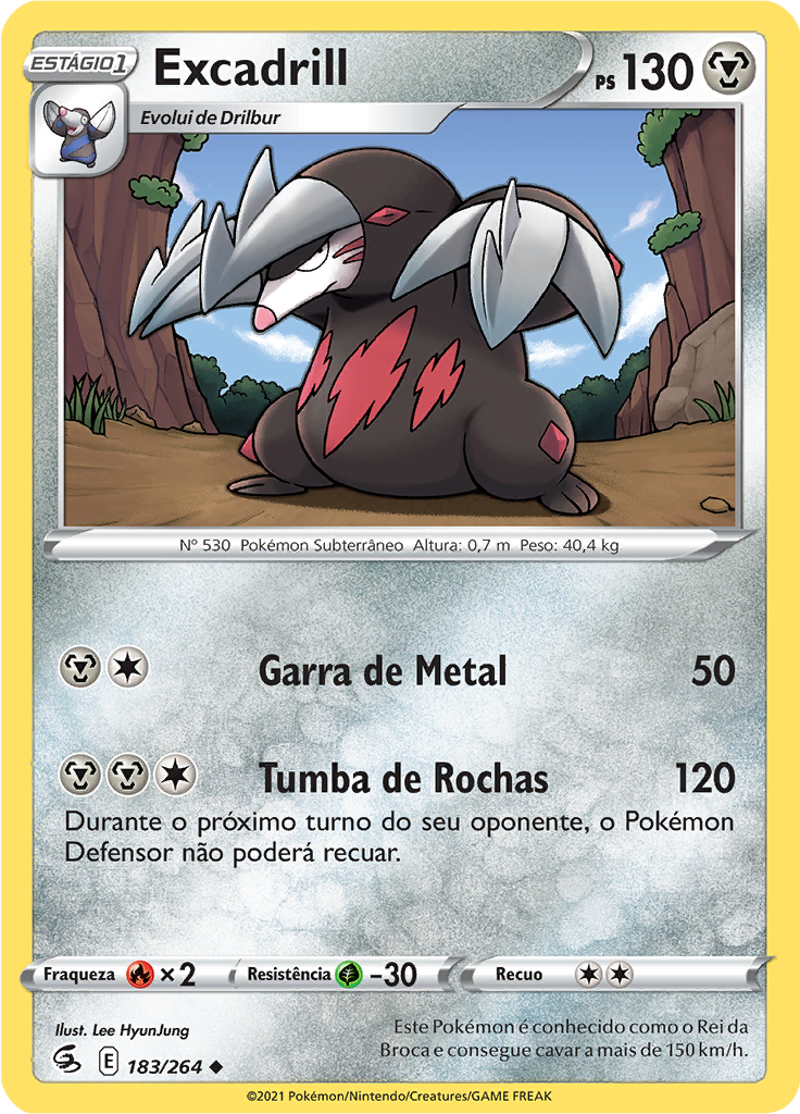 Excadrill (Reverse Holo)