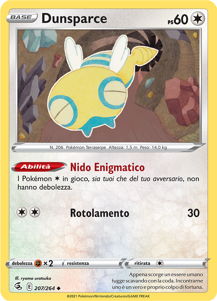 Dunsparce (Reverse Holo)