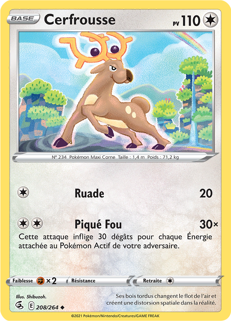 Cerfrousse (Reverse Holo)