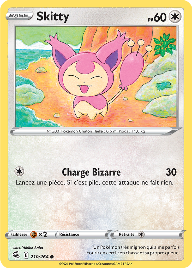 Skitty (Reverse Holo)