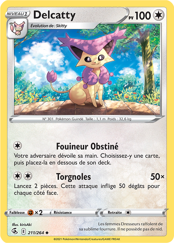 Delcatty (Reverse Holo)
