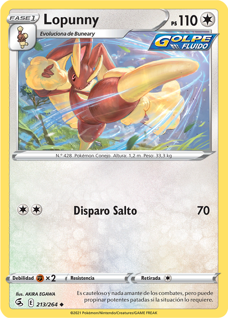 Lopunny (Reverse Holo)
