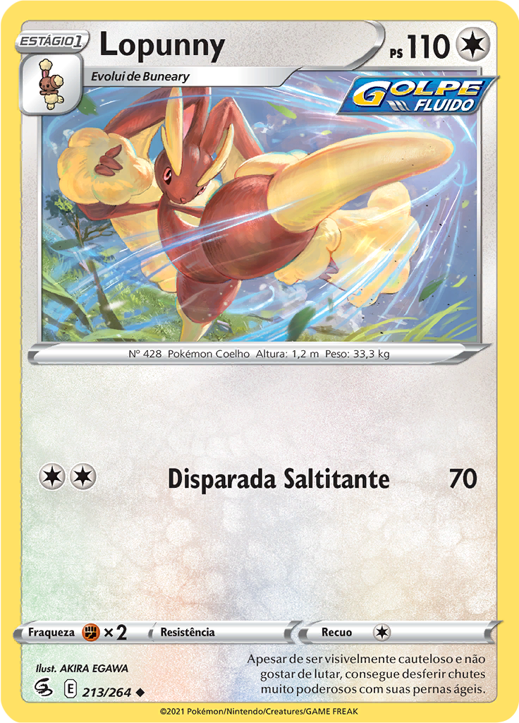 Lopunny (Reverse Holo)