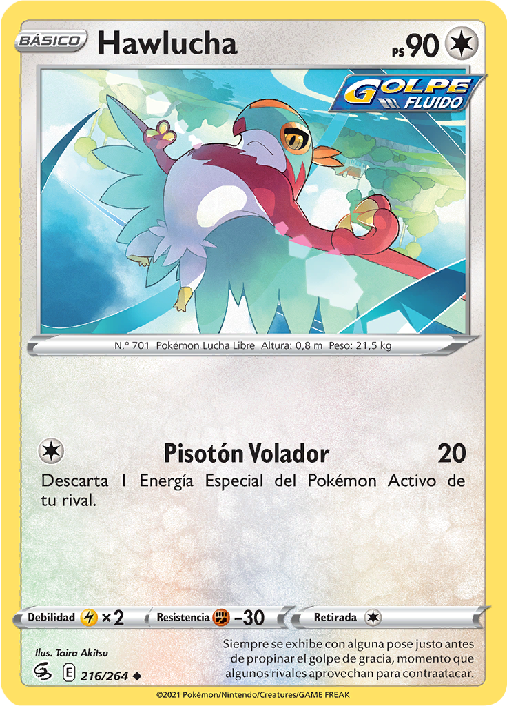 Hawlucha (Reverse Holo)