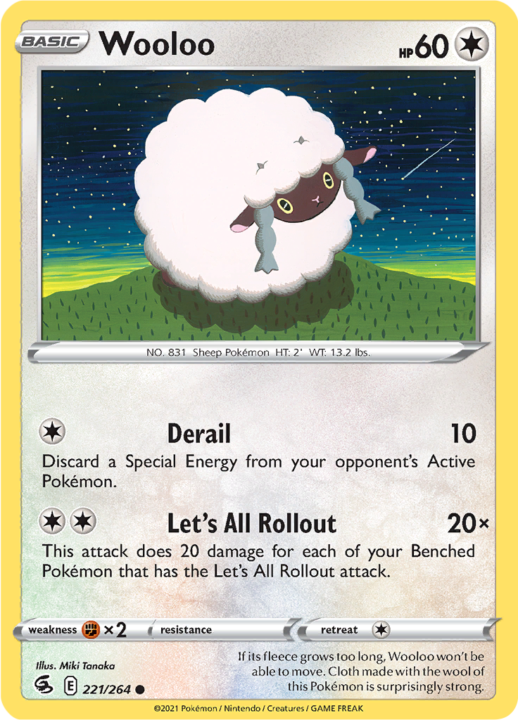 Wooloo (Reverse Holo)