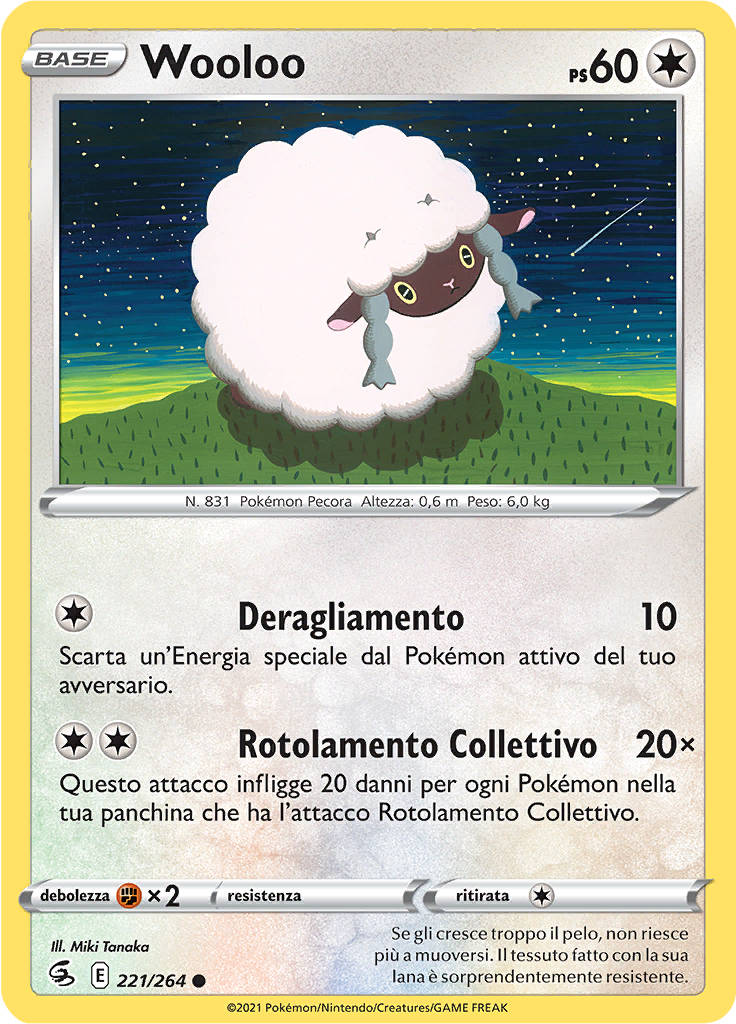 Wooloo (Reverse Holo)