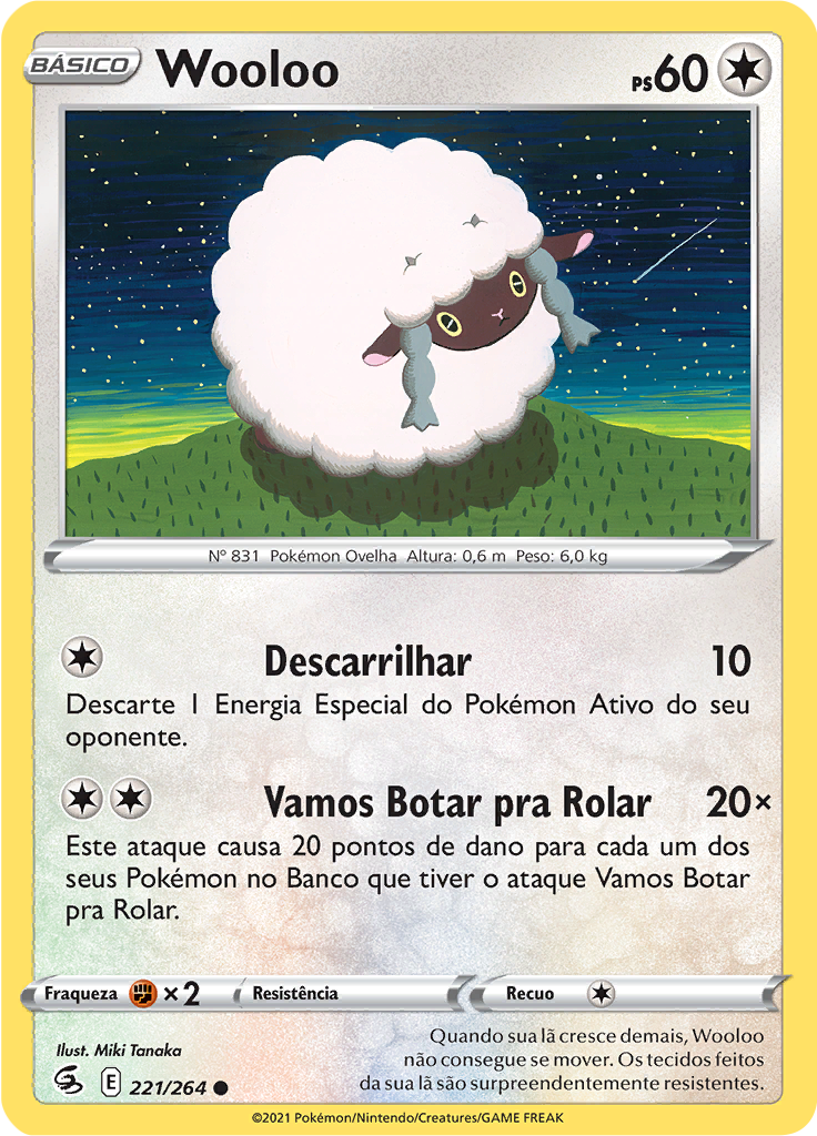 Wooloo (Reverse Holo)