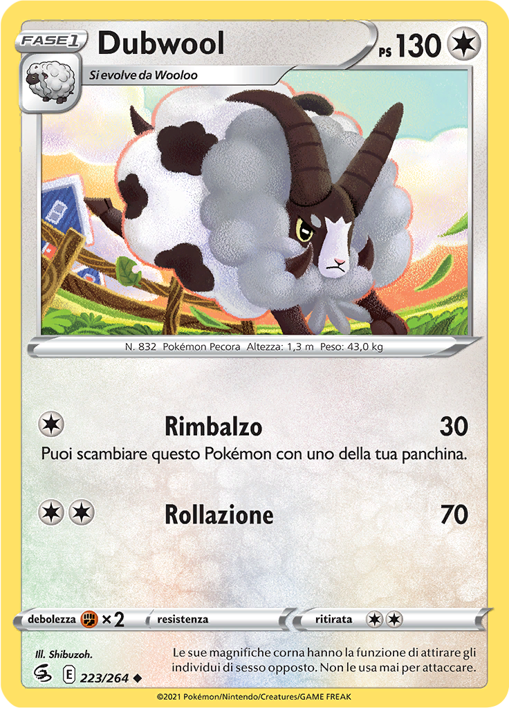 Dubwool (Reverse Holo)