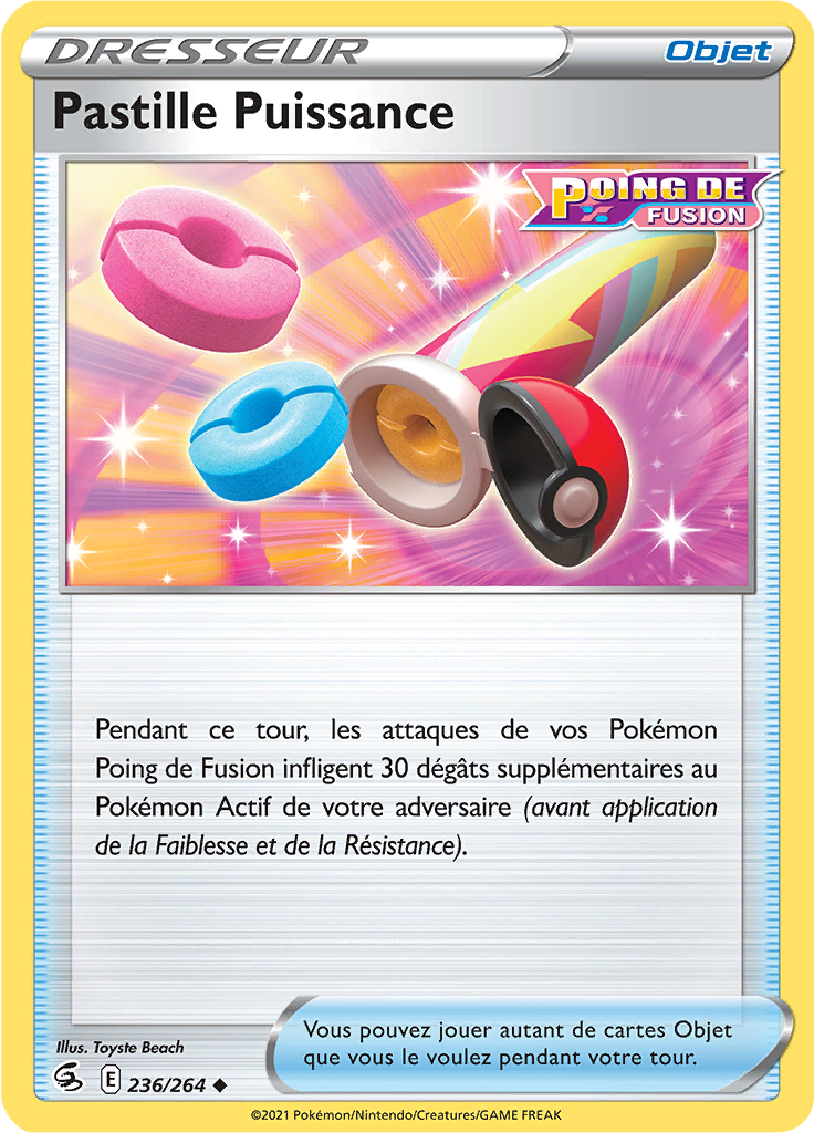 Pastille Puissance (Reverse Holo)