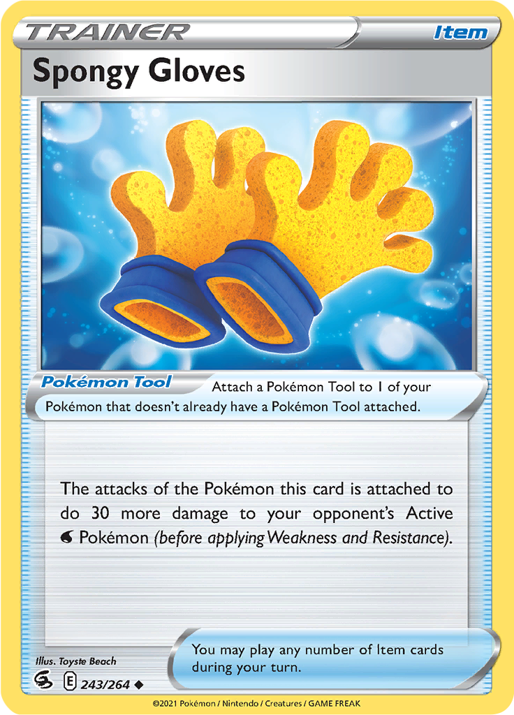 Spongy Gloves (Reverse Holo)