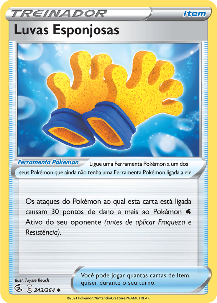 Luvas Esponjosas (Reverse Holo)