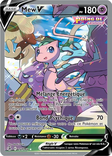 Mew V — Poing de Fusion
